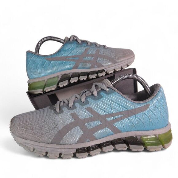 Asics Gel- Quantum 180 v4 "Ice Mint" Grey / Blue 1022A098 Women's 9 - Picture 1 of 11